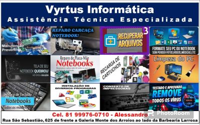 "Vyrtus Informática - Assistência Técnica em Informática"